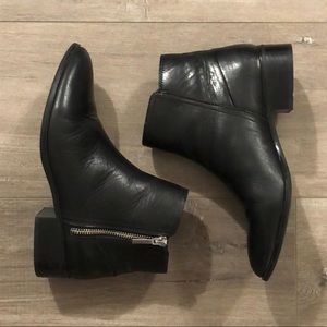 Aldo Black Ankle Booties